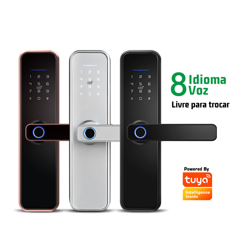 Smart Home Door Lock - 세라두라 인텔리지 X5 방수 투야 생체인식