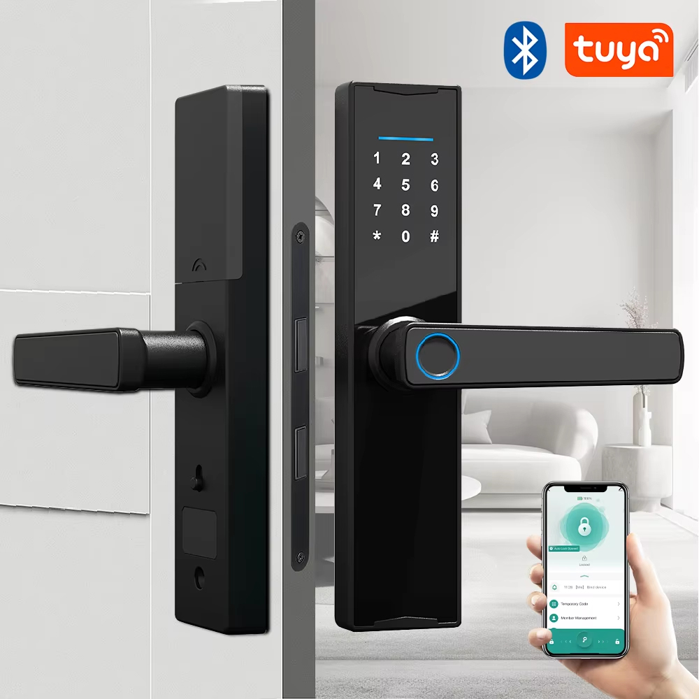 Smart Home Door Lock - 블루투스 호환 Tuya APP 스마트 도어