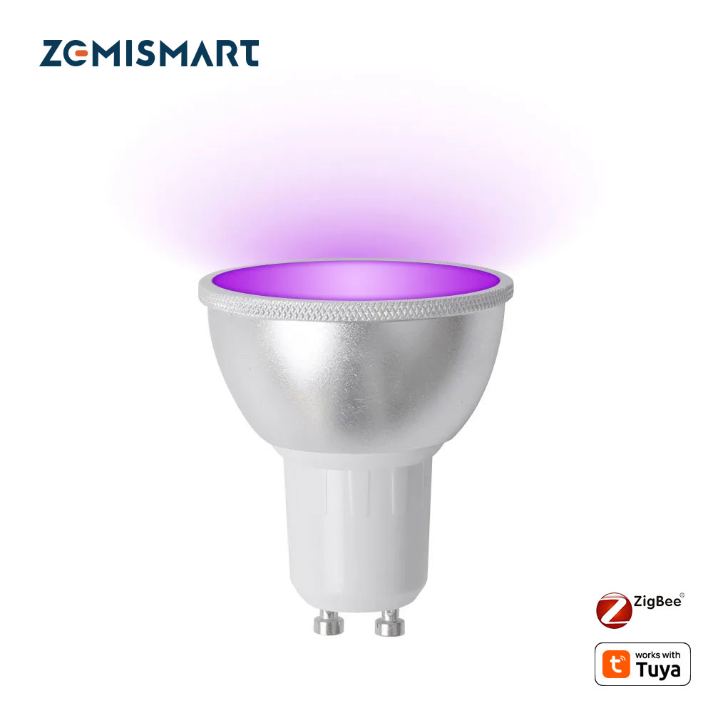 Smart Home Plus - Zemismart Zigbee GU10 스마트 LED 전구,