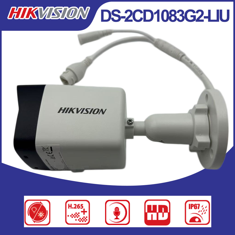Smart Home Camera Ezviz - Hikvision DS-2CD1083G2-LIU 8MP 4K 스마트 하이브리드