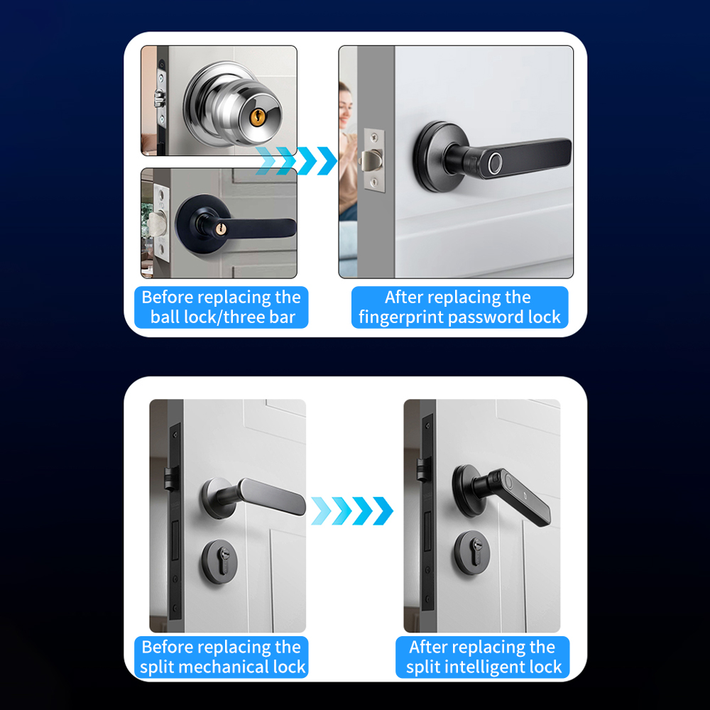 투야 스마트라이프 앱 BLE 스마트 지문 잠금 비밀번호 - Smart Home Door Lock 리뷰 및 가격