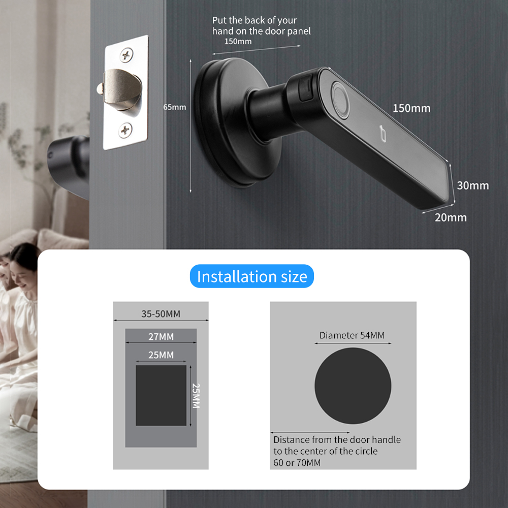 투야 스마트라이프 앱 BLE 스마트 지문 잠금 비밀번호 - Smart Home Door Lock 리뷰 및 가격