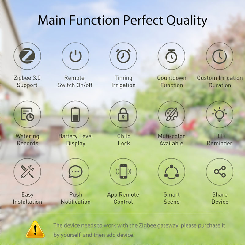 스마트 라이프 ZigBee 급수 타이머 스프링클러 점적 - Smart Home Plus 리뷰 및 가격