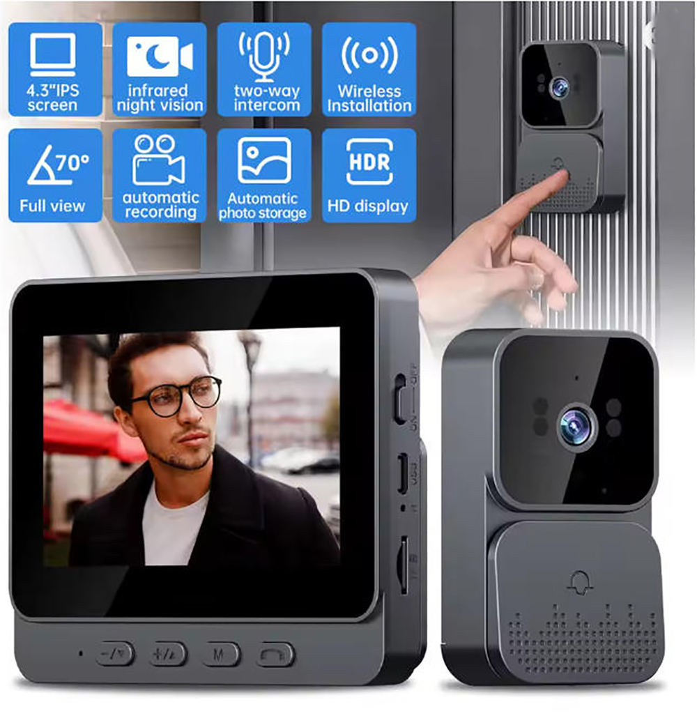    4G 비디오 인터콤 카메라, 야간 투시 기능,  - Smart Home Video 리뷰 및 가격