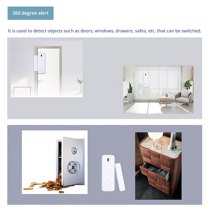 D10 창문 센서 알람 433MHz 무선 자석 센서 감 - Wireless Door Sensor 리뷰 및 가격