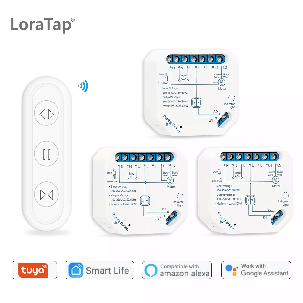 Tuya 스마트 라이프 커튼 스위치 모듈 원격 제어 블 - Universal Remote Smart Home 리뷰 및 가격