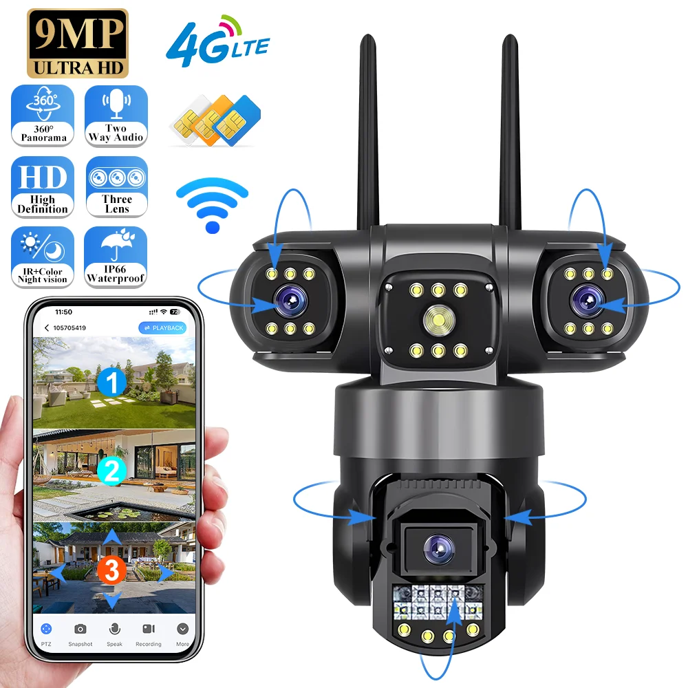 V380 Pro 4G 방수 야외 카메라 (SIM 카드  - Smart Home Camera Ezviz 리뷰 및 가격
